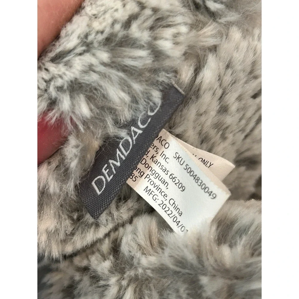 DEMDACO Giving Bear Teddy Grey‎ Plush Stuffed Animal 11.5